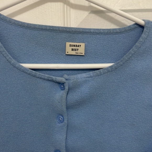 Aritzia Sunday Best button up sweater - Picture 3 of 5